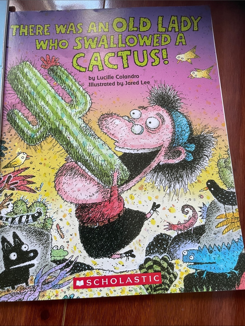 Scholastic 'There Was an Old Lady' Kids Book Set - Colorful Covers - Picture 5 of 11